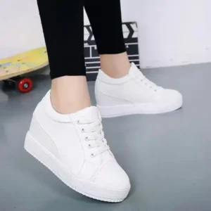 Cupcarrom Women'S Fashion Platform Platform Sneakers