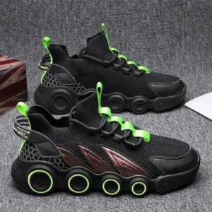 Cupcarrom Men Casual Breathable Deodorant Mesh Sports Shoes