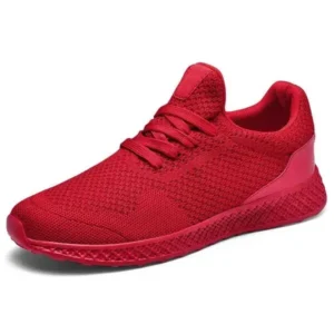 Cupcarrom Men Fashion Solid Color Breathable Sneakers