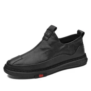 Cupcarrom Men Fashion Non-Slip Pu Shoes