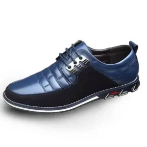 Cupcarrom Men Casual Check Pu Shoes