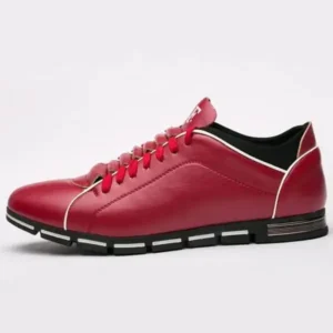 Cupcarrom Wholesale Size: 6.5-12 Men'S Fashion Round Toe Low Top PU Shoes