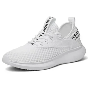 Cupcarrom Men Fashion Mesh Hollow Breathable Sneakers