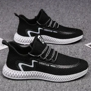 Cupcarrom Men'S Casual Mesh Breathable Low Top Sneakers