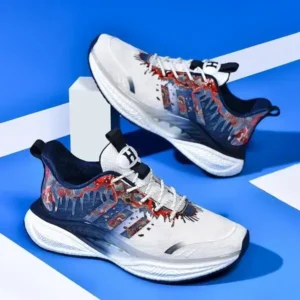 Cupcarrom Men'S Fashion Shock-Absorbing Breathable Running Sneakers