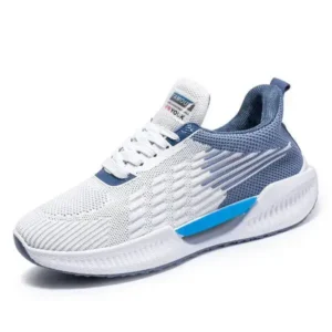 Cupcarrom Men'S Fashion Hollow Color Matching Breathable Running Sneakers