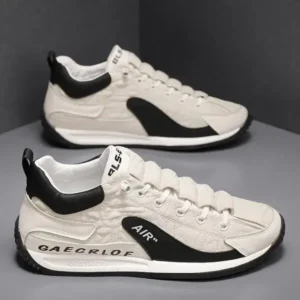 Cupcarrom Men'S Casual Lightweight Color Matching Breathable Sneakers