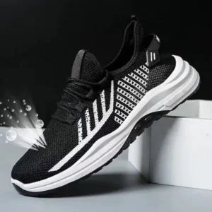 Cupcarrom Men Casual Breathable Lightweight Running Sneakers