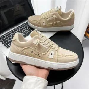 Cupcarrom Men'S Fashion Color Matching Breathable Sneakers