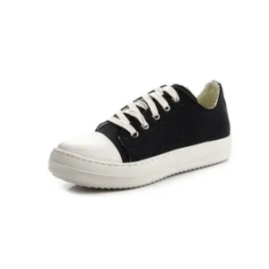 Cupcarrom Women Fashion Casual Platform Canvas Low Top Shoes