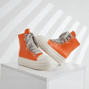 Cupcarrom Women Casual Platform High Top Shoes