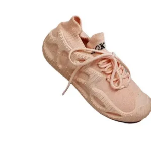 Cupcarrom Fashion Athleisure Lace-Up Sports Shoes Running Sneakers